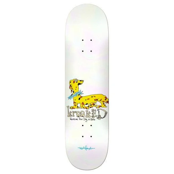 Skateboard Deck For All Skill Levels-Krooked Skateboards Mark Gonzales Dachshund Deck 8.62"