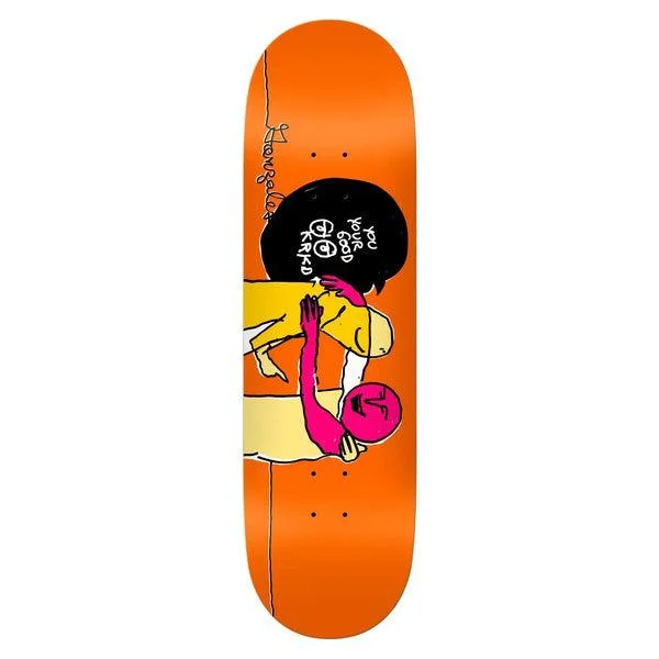 Long Skateboard Deck For Comfort-Krooked Skateboards Mark Gonzales Your Good Deck 9.02"