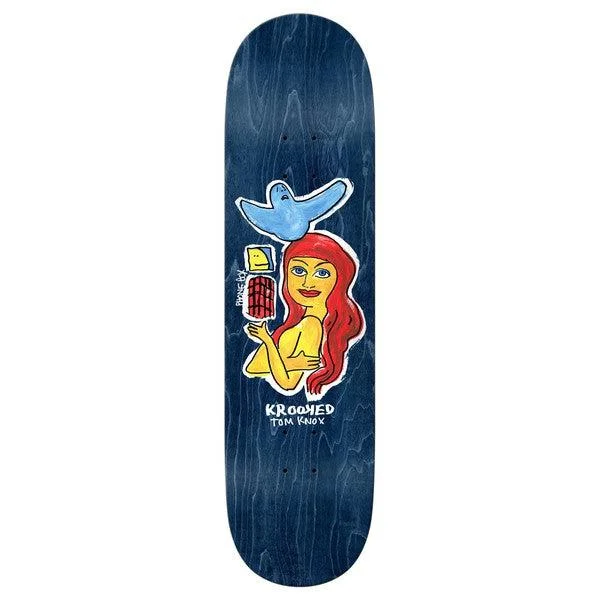 Professional Skateboard Deck For Power Skating-Krooked Skateboards Tom Knox Phone Box Deck 8.25" True Fit