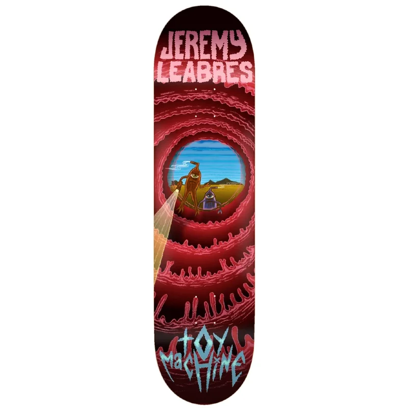 Skateboard Deck With Custom Colors-Leabres Cave Sect - 8.5