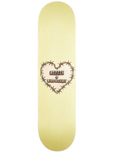 Professional Level Skateboard Deck For Sale-Lizzie Armanto Heart Protection Pro Deck 8.0