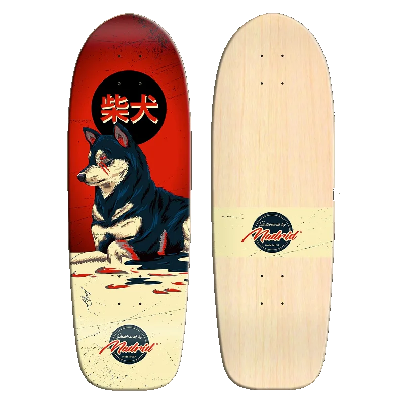 Street Skateboard Deck With Low Profile-Madrid Marty 29.25 Shiba  Skateboard Deck