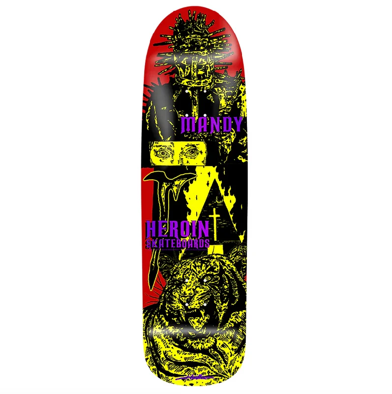 Premium Quality Skateboard Deck-Mandy (Hirotton) Deck - 9.4