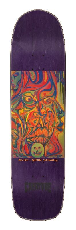 Skateboard Deck For Street Trick Performance-Martinez Time Warp SM Pro Skateboard Deck 8.25in x 31.70in Creature