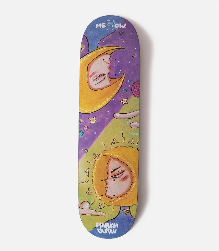 Skateboard Deck For Consistent Speed-Meow Mariah Duran Cosmic Deck