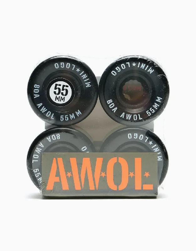 Best Skateboard Wheels For Smooth Ride-Mini Logo A.W.O.L. 80a Skateboard Wheel - 55mm