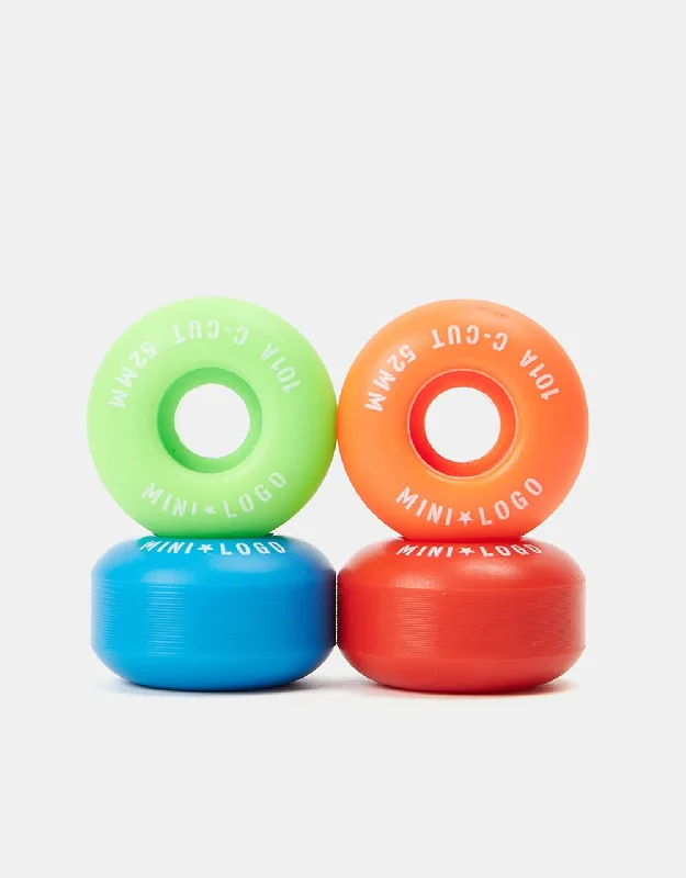 Skateboard Wheels With Perfect Shape-Mini Logo C-Cut 2 101a Skateboard Wheel - 52mm