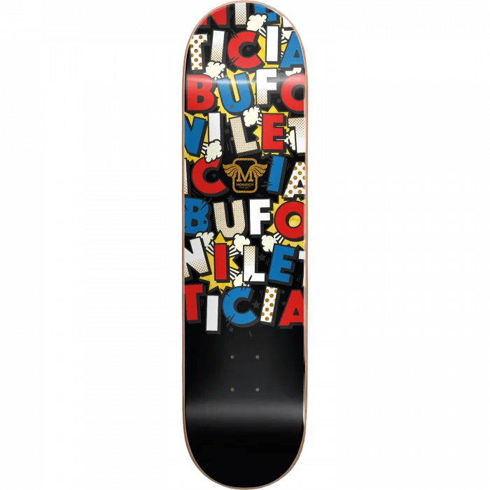 Affordable Skateboard Deck With Strong Build-MONARCH PROJECT BUFONI RIALTO DECK 8.25