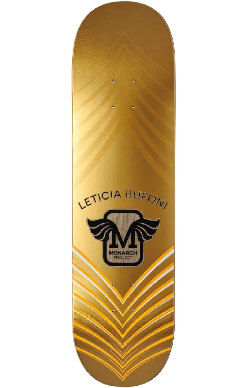 Skateboard Deck For Precision Stunts-Monarch Project Leticia Bufoni Horus Metallic R7 8.375" Skateboard Deck