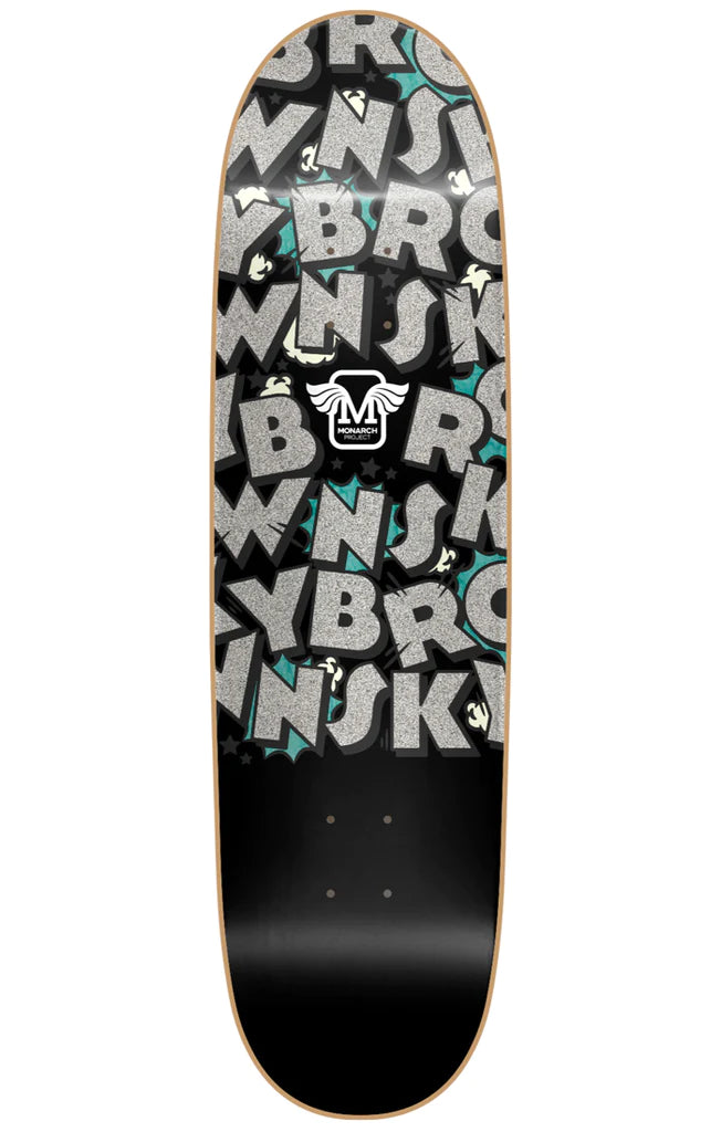 Skateboard Deck For Park Style Skating-Monarch Project Sky Rialto Rounded R7 8.5 Skateboard Deck