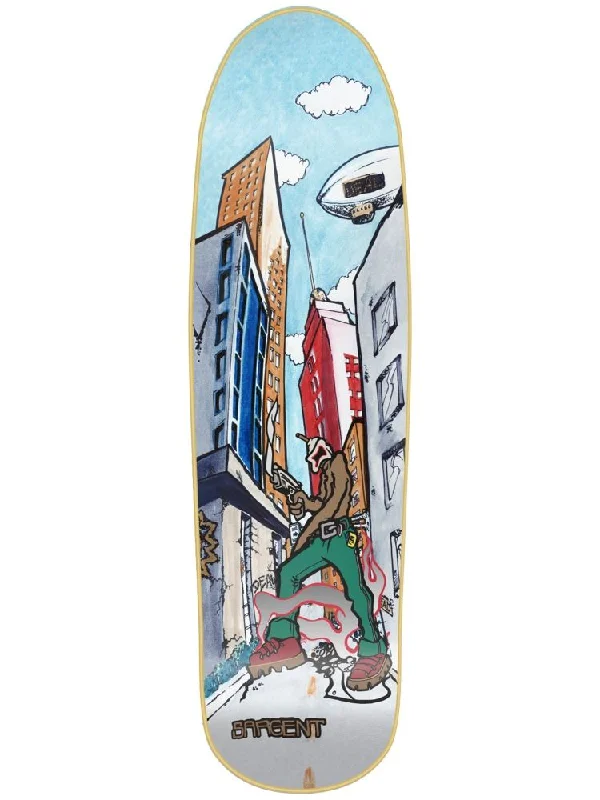 Custom Made Skateboard Deck For Skaters-New Deal Danny Sargent Invader Slick 9.3" Re-Issue Skateboard Deck