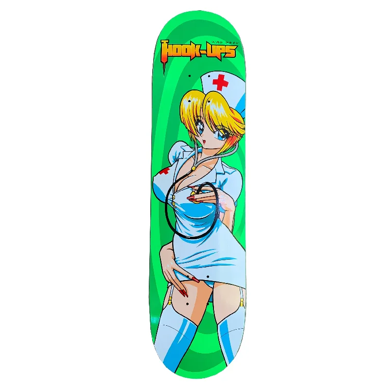 High-Flex Skateboard Deck For Quick Moves-Nurse Girl Nikki Deck