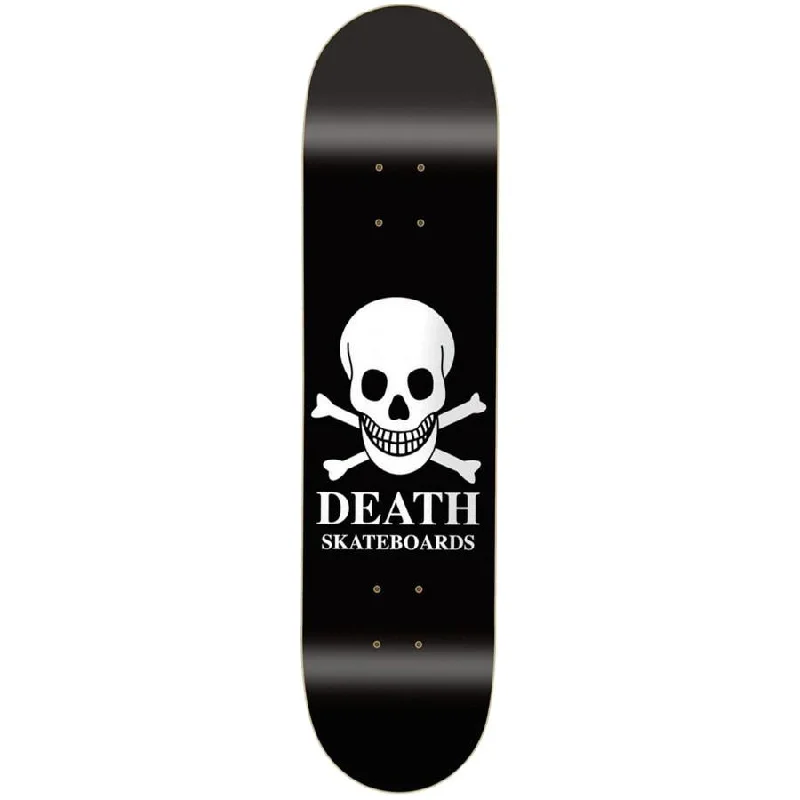 Skateboard Deck For Bigger Skaters-OG Skull Deck (Black) 8.25