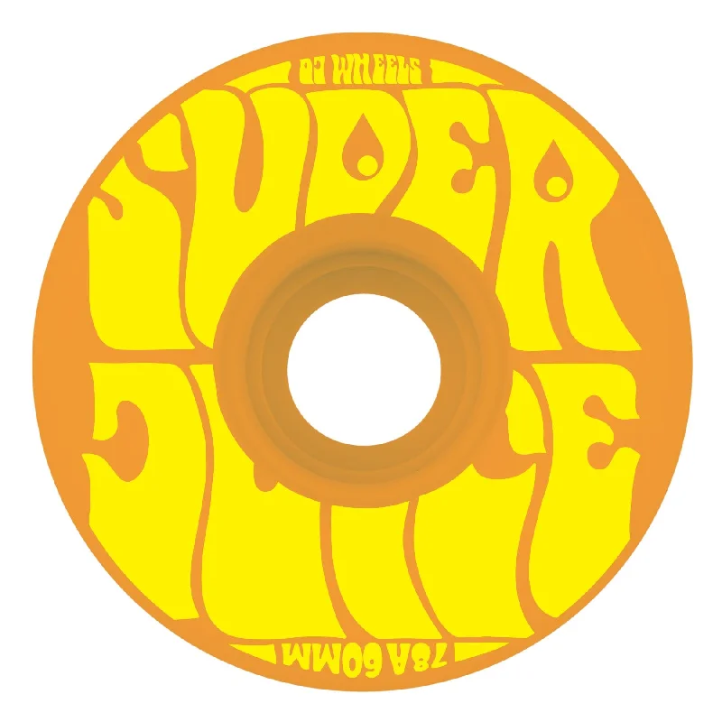 Skateboard Deck For Lightweight Skaters-OJ Super Juice 60mm 78a - Orange