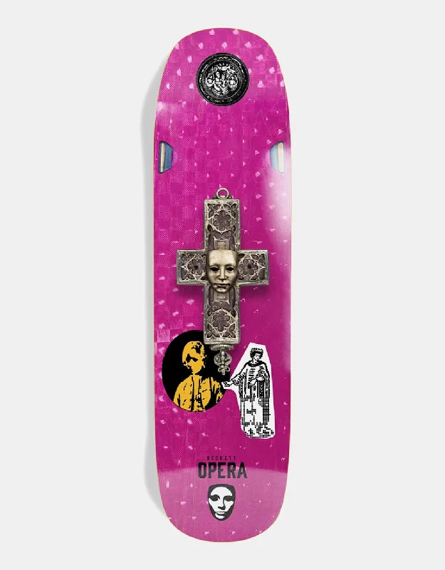 Skateboard Deck For Technical Street Skating-Opera Beckett Reliquary EX7 Skateboard Deck - 8.75"