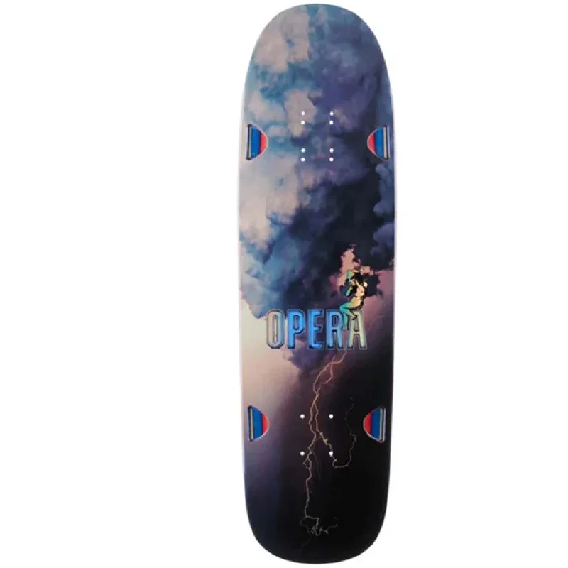 High-Flex Skateboard Deck For Quick Moves-Opera Cloudy-EX7 Deck (9.125)