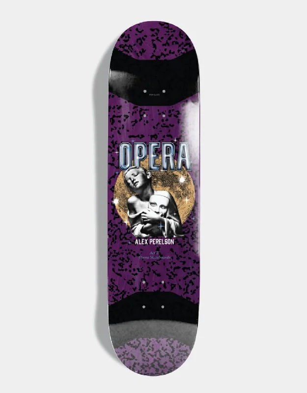 Strong Skateboard Deck For Heavy Riders-Opera Perelson Grasp II EX7 'POP SLICK' Skateboard Deck - 8.38"