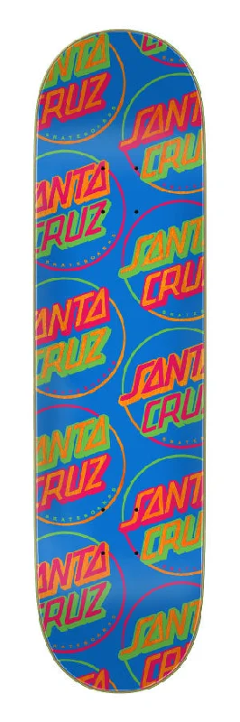 Skateboard Deck For Flatland Tricks-Opus In Color 7 Ply Birch Skateboard Deck 8.125in x 31.7in Santa Cruz