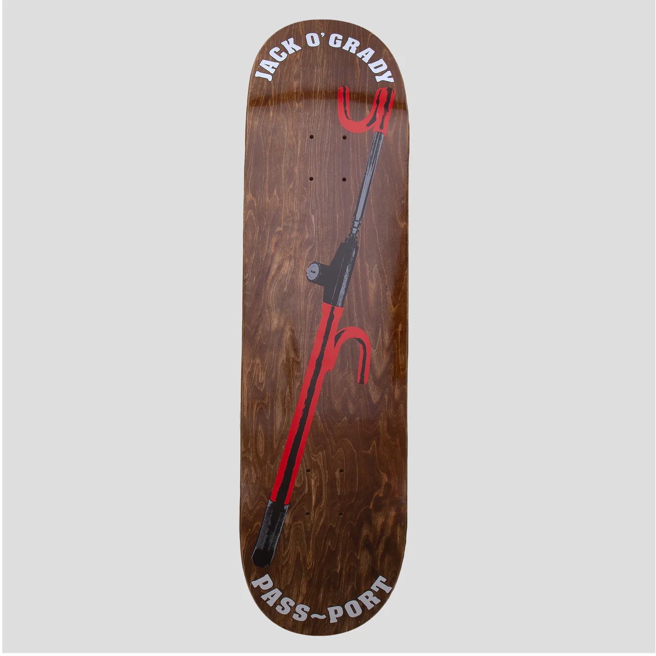 Skateboard Deck For Long-Term Use-Pass-Port Jack O'Grady Lock Up Skateboard Deck - 8.5