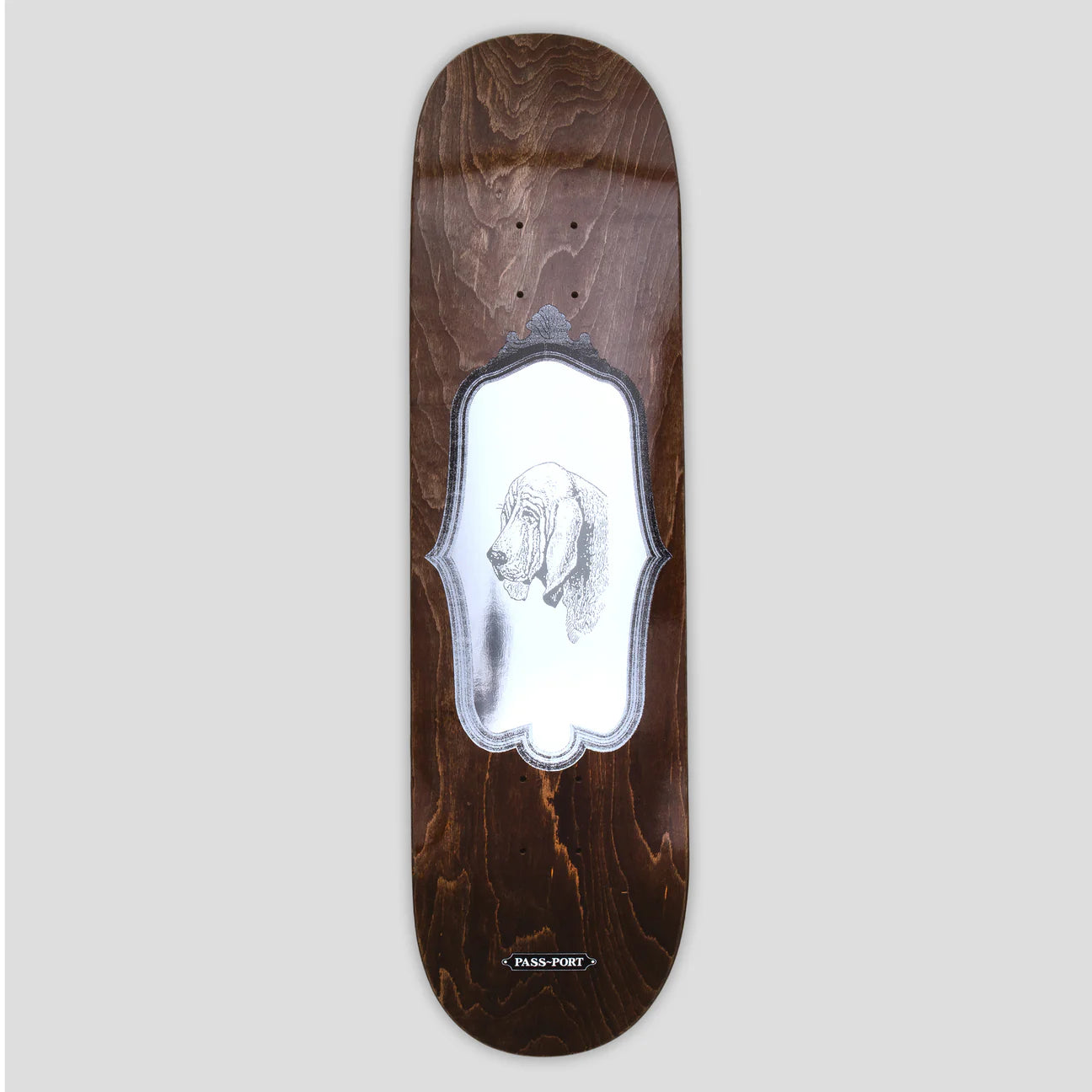 Skateboard Deck For Smooth Accelerations-Pass-Port Mirror Series Blood Hound Skateboard Deck - 8.5