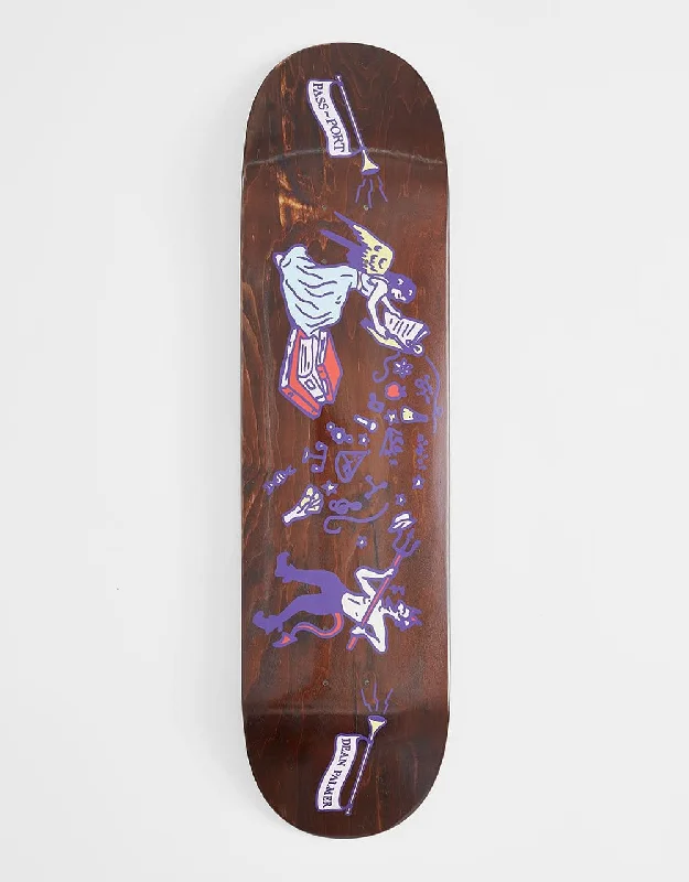 Skateboard Deck With Perfect Shape And Design-Pass Port Palmer Angel vs Devil Skateboard Deck - 8.25"