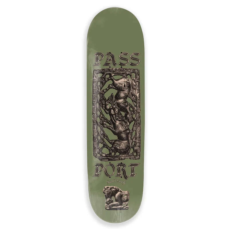 Skateboard Deck For Flatland Skating-Pass-Port Stem Bronzed Age Series Jack: 8.25