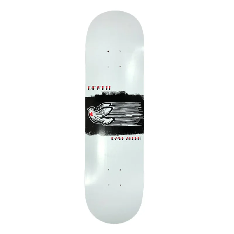 Skateboard Deck With Enhanced Traction-Peace & Dove (Dave Allen) Deck - 8.0