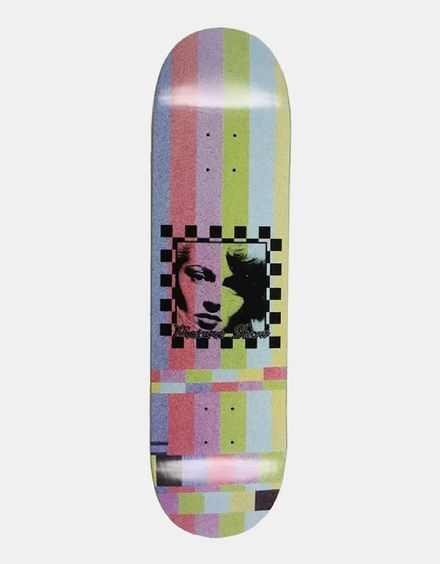 Wide Skateboard Deck For Skating Comfort-Picture Show Homecoming Error Skateboard Deck - 8”