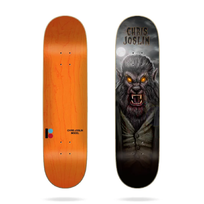 Skateboard Deck With Quality Construction-Plan B Joslin Werewolf Skateboard Deck - 8.0"