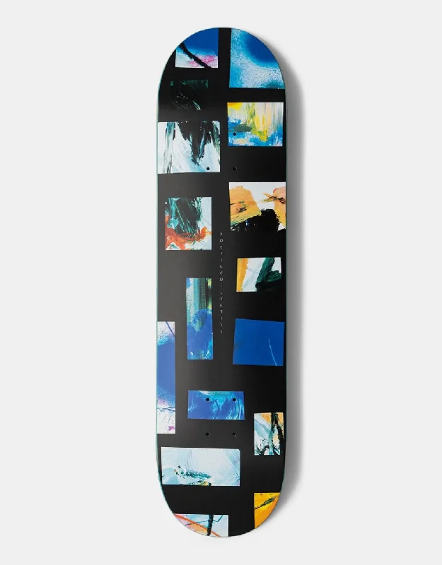 Skateboard Deck With Great Balance-Poetic Collective Abstract Squares Skateboard Deck - 8"