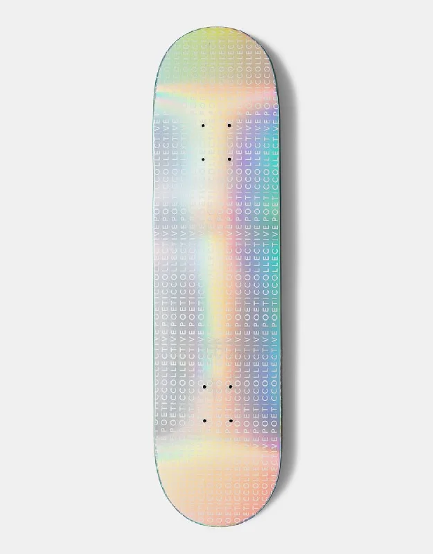 Skateboard Deck For Expert Skating-Poetic Collective Repeat Foil Skateboard Deck - 8.25"