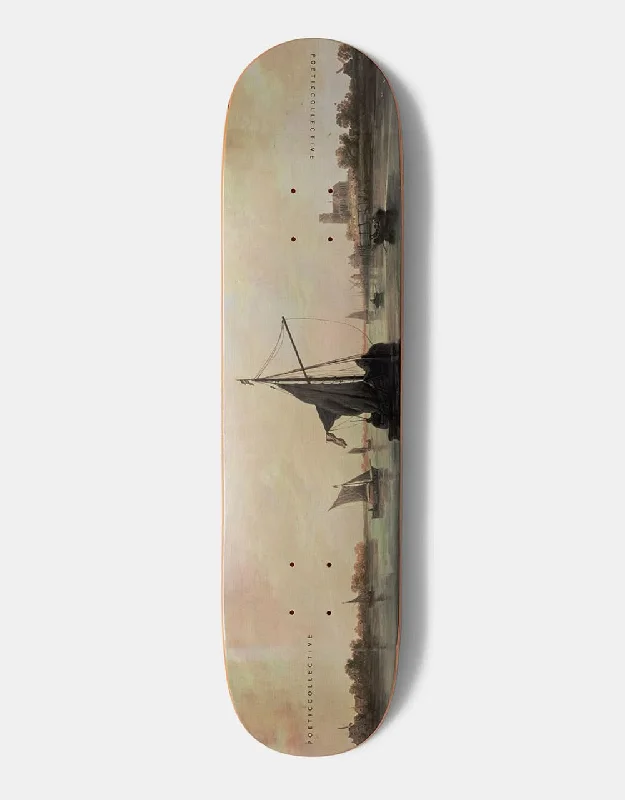 Skateboard Deck With Extra Grip-Poetic Collective Sailing 'Square Tail' Skateboard Deck - 8.5"