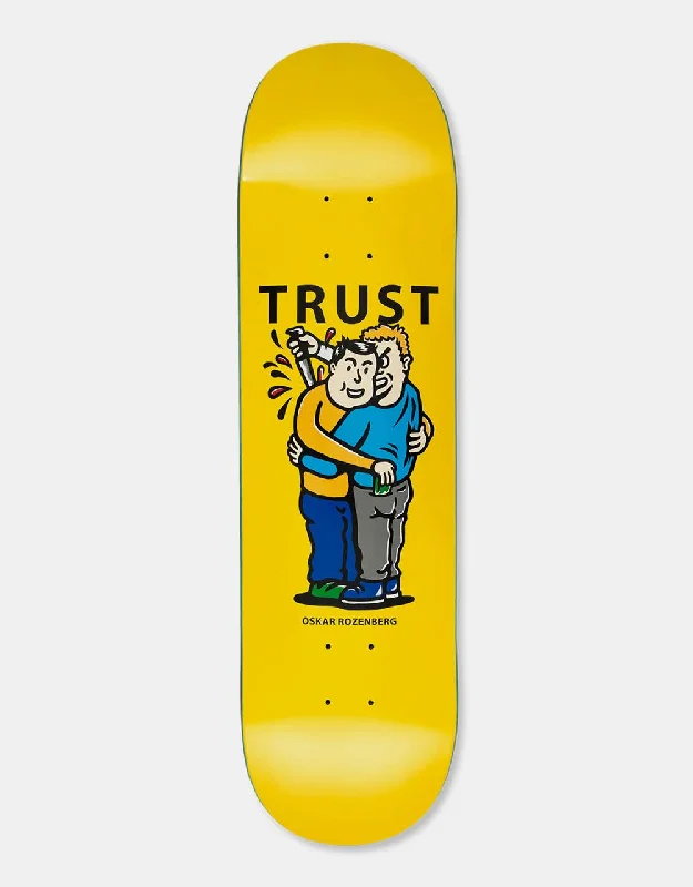 Comfortable Skateboard Deck For Long Rides-Polar Rozenberg Trust Skateboard Deck - 8.375"