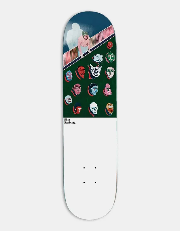 Professional Level Skateboard Deck For Sale-Polar Sanbongi Trophy Heads Skateboard Deck - 8.5"