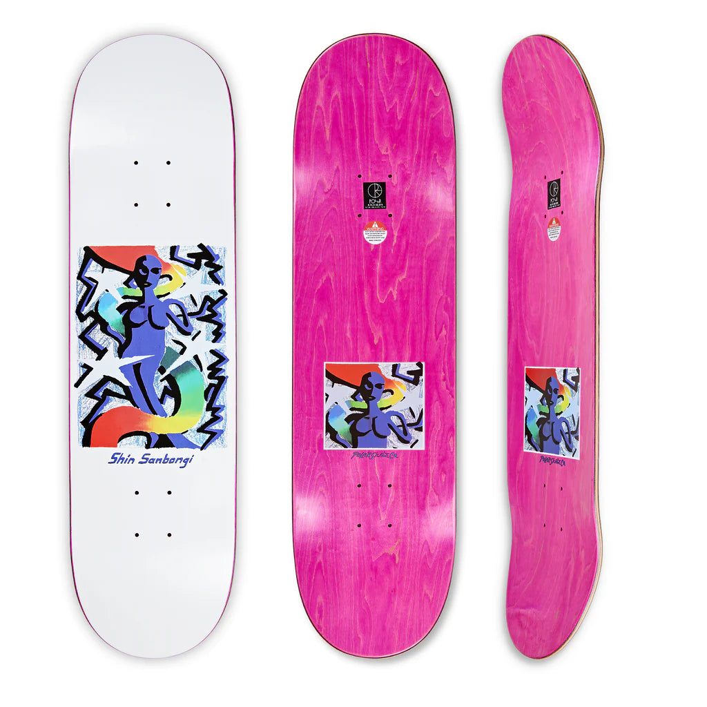 Skateboard Deck For Bigger Skaters-Polar Skate Co - Shin Sanbongi Queen Skateboard Deck - 8.5