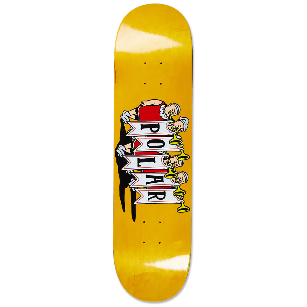 Skateboard Deck For Lightweight Skaters-Polar Trumpets (8.5)