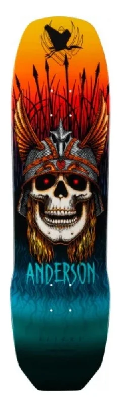 Pro-Level Skateboard Deck For Performance-Powell Andy Anderson Heron Skull Flight Deck 8.45