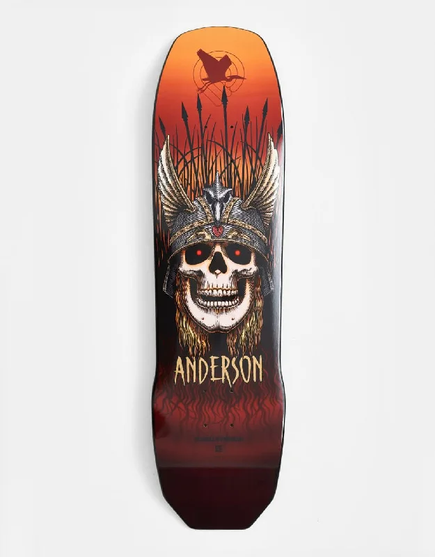 Skateboard Deck For Vert Skating-Powell Peralta Anderson Heron Skull Skateboard Deck - 8.45"