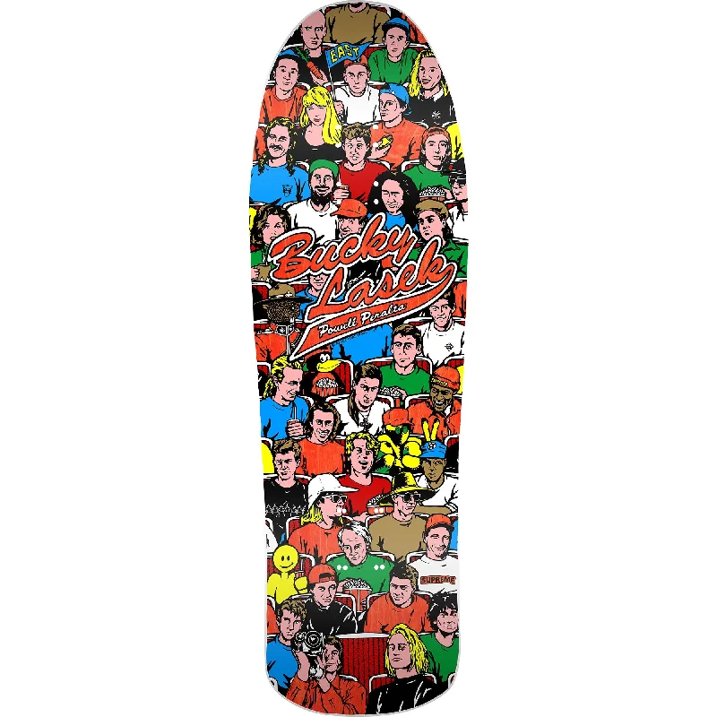 Skateboard Deck For Technical Skating-Powell Peralta Bucky Lasek Stadium Deck (9.82)