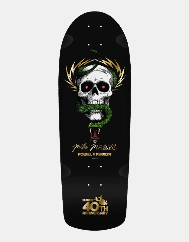 Skateboard Deck For Bowl Skating-Powell Peralta McGill OG Skull & Snake '14' 160 Skateboard Deck - 10"