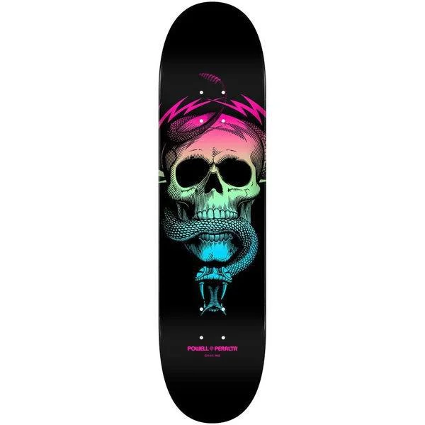 Skateboard Deck For Precision Control-Powell Peralta McGill Skull & Snake Deck 8.5" Fade Blue