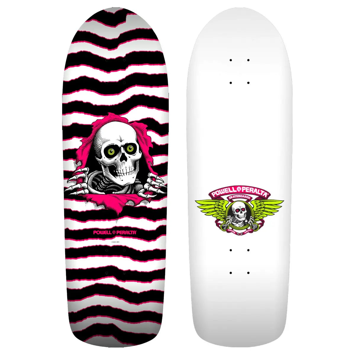 Skateboard Deck For High Performance Tricks-POWELL PERALTA OLD SCHOOL RIPPER DECK (DCGMPSOSR15)