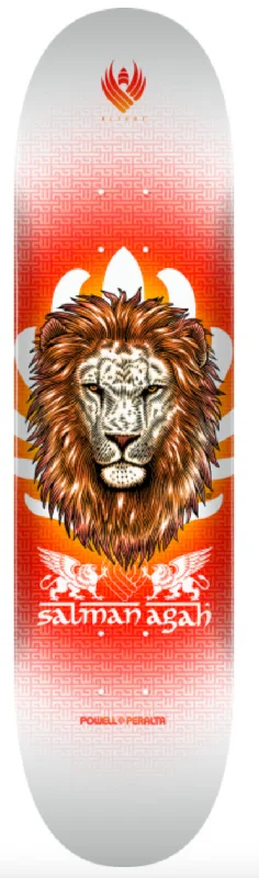 Affordable Skateboard Decks-Powell Peralta Pro Salman Agah Lion 4 Flight® 242 K20 - 8 x 31.45 Skateboard Deck