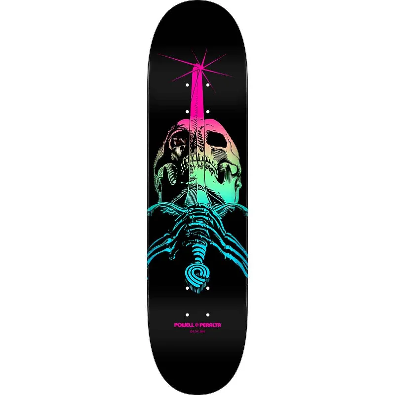 Lightweight Skateboard Deck For Beginners-Powell Peralta Skull & Sword Fade Blue - 8.25