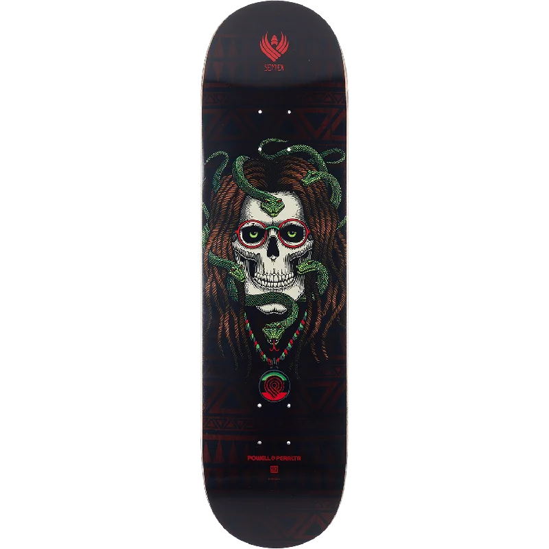 Skateboard Deck With Special Coating-Powell Peralta Spencer Semien Skull Skateboard Deck - 8.25