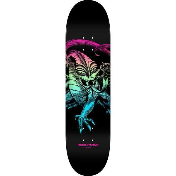 Skateboard Deck For Perfect Flicks-Powell Peralta Steve Caballero Dragon Deck 8.75" Fade Blue