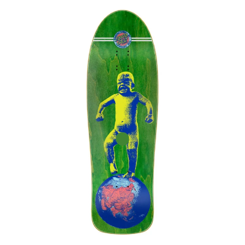 Skateboard Deck With Excellent Durability-Santa Cruz Salba Baby Stomper Reissue Deck 10.09"