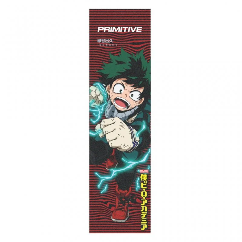 Skateboard Grip Tape With Great Performance-Primitive Izuku Midoriya Giptape