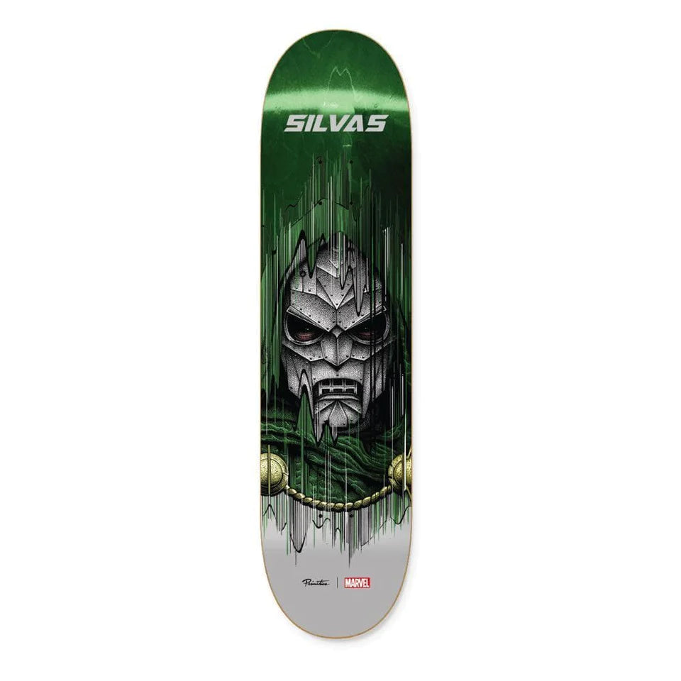 Skateboard Deck For Advanced Skating Techniques-PRIMITIVE SILVAS DOCTOR DOOM DECK (PS20W0118)