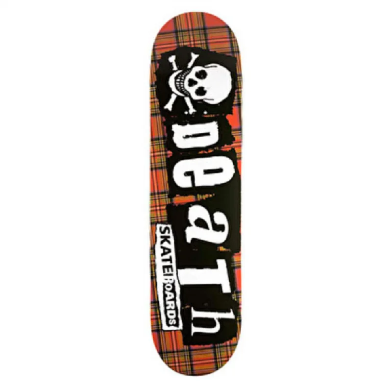 Skateboard Deck For Expert Skating-Punk Tartan Deck - 8.25